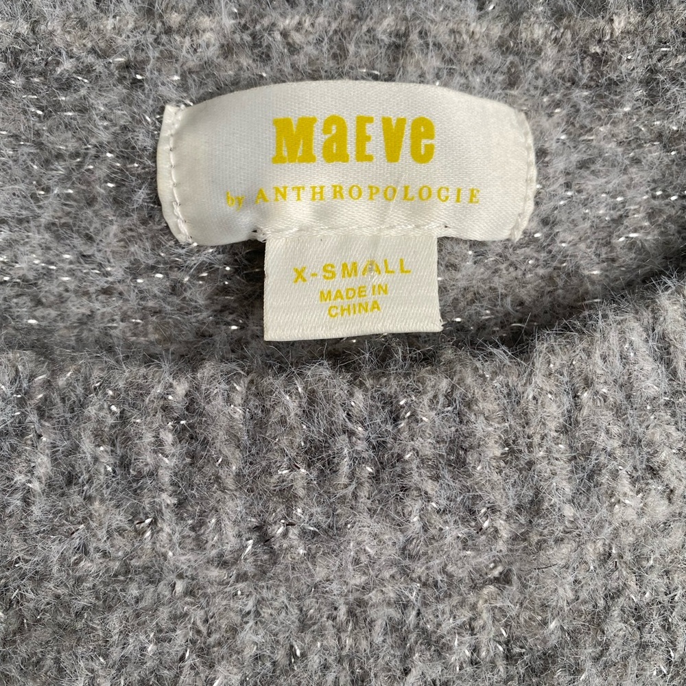 Maeva Antropologie Women's Bow Sweater Size XS - Picture 4 of 9